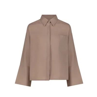 Sustainably U Women's Neutrals Iris Shirt - Beige