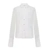 Sustainably U Women's White Lilo Shirt In White