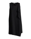 Susy-mix Susy Star By  Woman Midi Dress Black Size 3 Viscose, Polyamide, Elastane