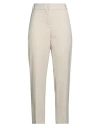 Susy-mix Susy Star By  Woman Pants Cream Size 3 Polyester, Viscose, Elastane In White