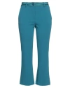 Susy-mix Woman Pants Deep Teal Size Xs Polyester, Elastane In Green