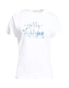 Susy-mix Woman T-shirt White Size Onesize Cotton In White