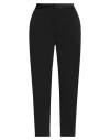 Susy-mix Woman Pants Black Size L Polyester, Elastane