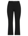 Susy-mix Woman Pants Black Size M Polyester, Elastane