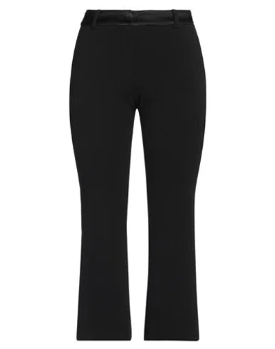 Susy-mix Woman Pants Black Size M Polyester, Elastane In Black