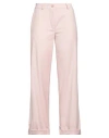 Susy-mix Woman Pants Pink Size M Polyester, Viscose, Elastane In Pink