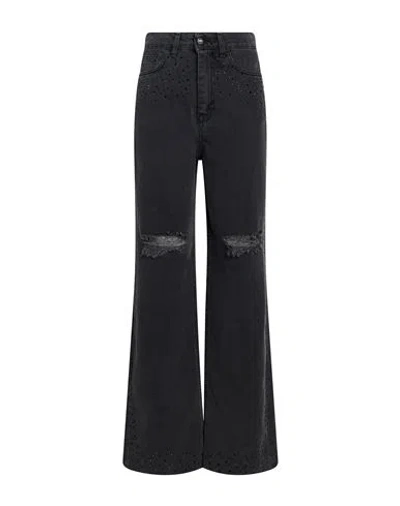 Susy-mix Woman Jeans Black Size 4 Cotton