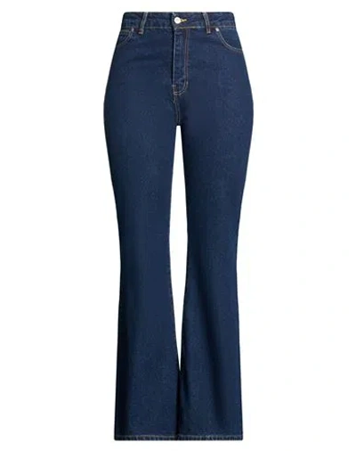 Susy-mix Woman Jeans Blue Size 10 Cotton, Elastane