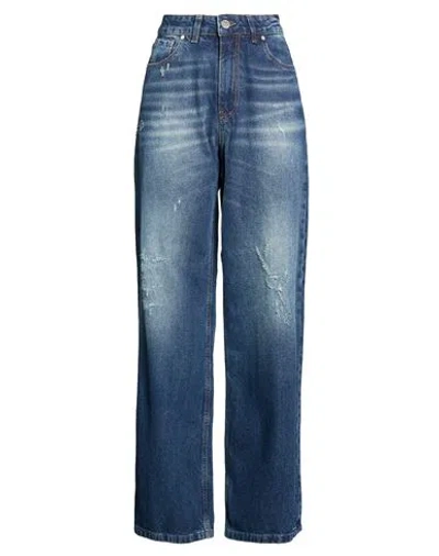 Susy-mix Woman Jeans Blue Size 2 Cotton