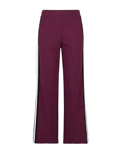 Susy-mix Woman Pants Garnet Size M Viscose, Polyamide, Elastane In Red