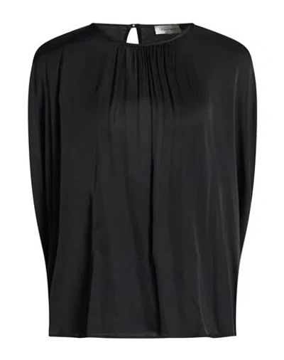 Susy-mix Woman Top Black Size M Viscose