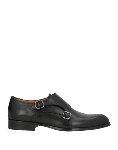 Sutor Mantellassi Man Loafers Black Size 8 Leather