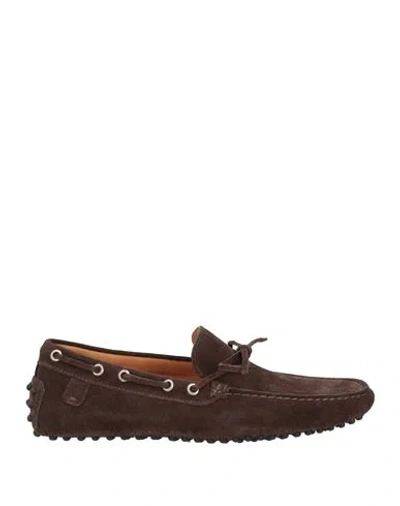 Sutor Mantellassi Man Loafers Dark Brown Size 6.5 Soft Leather