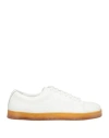 Sutor Mantellassi Man Sneakers White Size 8 Leather In Multi
