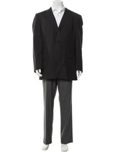 Pre-owned Sutor Mantellassi Wool Blazer In Gray
