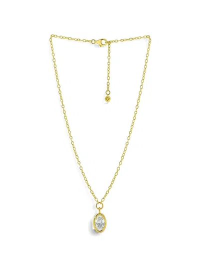 Sutra Diamond Pendant Necklace In Gold