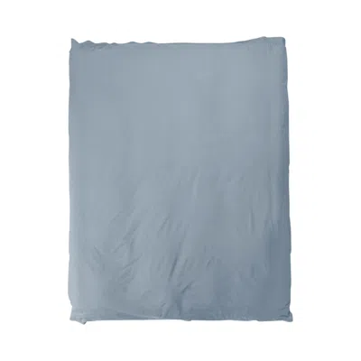 Sutram Queen Duvet Cover In Half Blue In Blue/grey