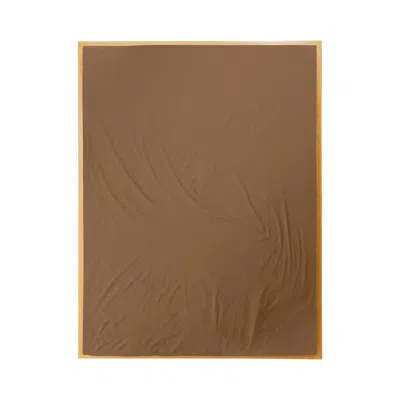 Sutram Brown Queen Fitted Sheet In Carob