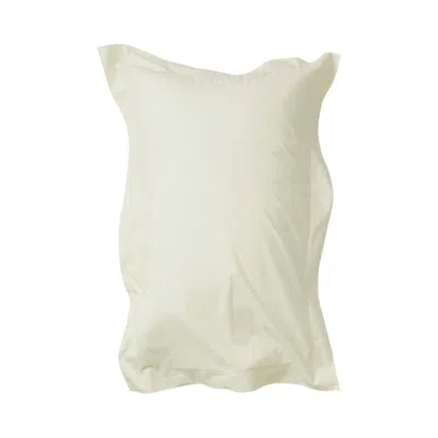 Sutram Neutrals / White Pillowcase Pair In Canvas