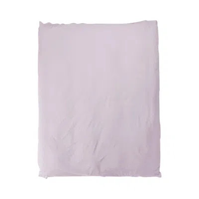 Sutram Pink / Purple Single Duvet Cover In Lilac In Pink/purple
