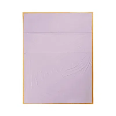 Sutram Pink / Purple Queen Flat Sheet In Lilac In Pink/purple