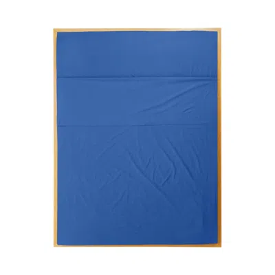 Sutram Single Flat Sheet In Blue Blue
