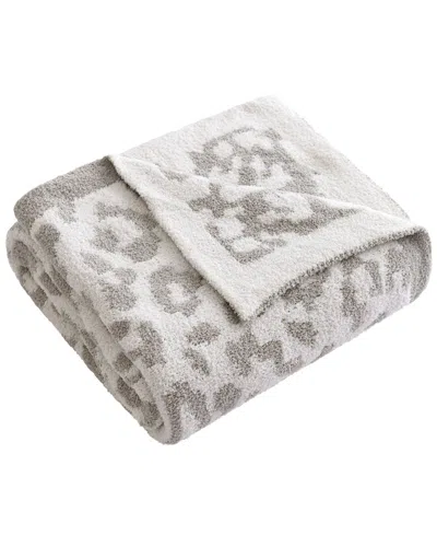 Sutton Home Jacquard Knit Throw Blanket In Gray