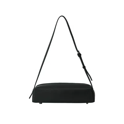 Suud Collection Women's Black Mervie Baguette Bag