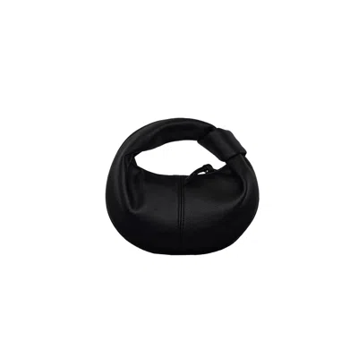 Suud Collection Women's Black Mini Bowl Bag