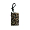 Suud Collection Women's Brown Mia Leopard Phone Bag In Brown