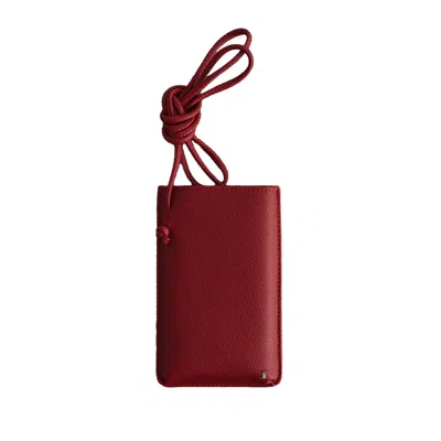 Suud Collection Women's Red Mia Phone Bag
