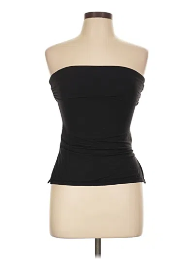 Pre-owned Suuksess Tube Top Black Strapless Neckline Tops