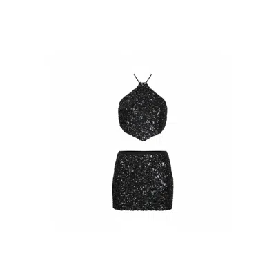 Suyty Women's Black Falda Mykonos