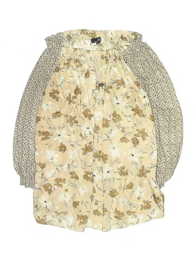 Pre-owned Suzanne Betro 3/4 Sleeve Blouse In White