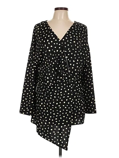 Pre-owned Suzanne Betro Casual Dress In Black