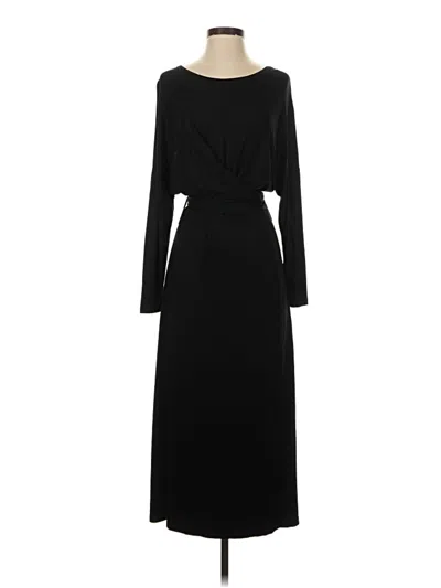 Pre-owned Suzanne Betro Casual Dress In Black