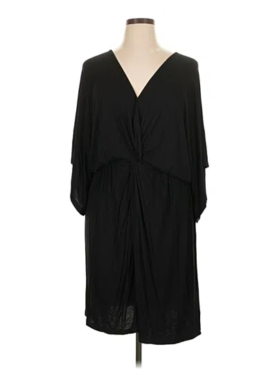Pre-owned Suzanne Betro Casual Dress In Black