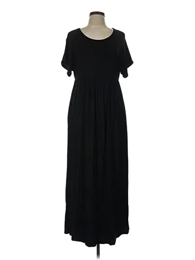 Pre-owned Suzanne Betro Casual Dress In Black