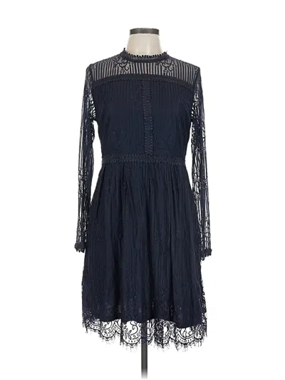 Pre-owned Suzanne Betro Casual Dress In Blue