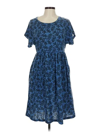 Pre-owned Suzanne Betro Casual Dress In Blue