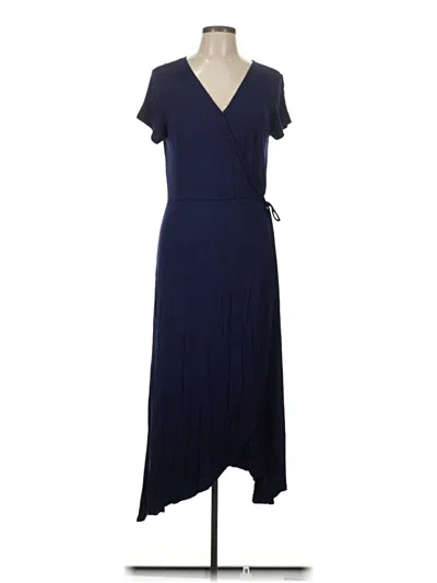 Pre-owned Suzanne Betro Casual Dress In Blue