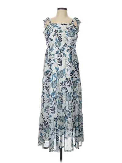 Pre-owned Suzanne Betro Casual Dress In Blue
