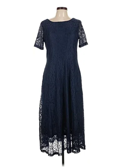 Suzanne Betro Casual Dress In Blue