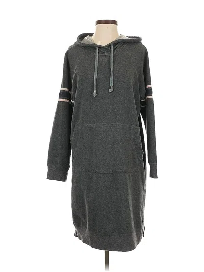Pre-owned Suzanne Betro Casual Dress In Gray