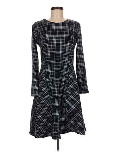 Pre-owned Suzanne Betro Casual Dress In Gray