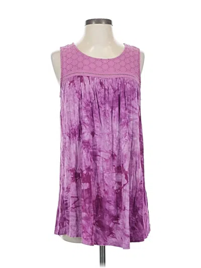 Pre-owned Suzanne Betro Casual Dress In Purple