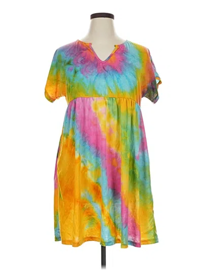 Pre-owned Suzanne Betro Casual Dress In Yellow