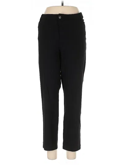 Pre-owned Suzanne Betro Dress Pants In Black