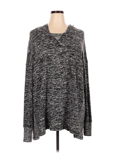 Pre-owned Suzanne Betro Pullover Sweater In Gray