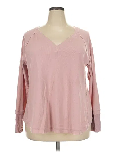 Pre-owned Suzanne Betro Pullover Sweater In Pink